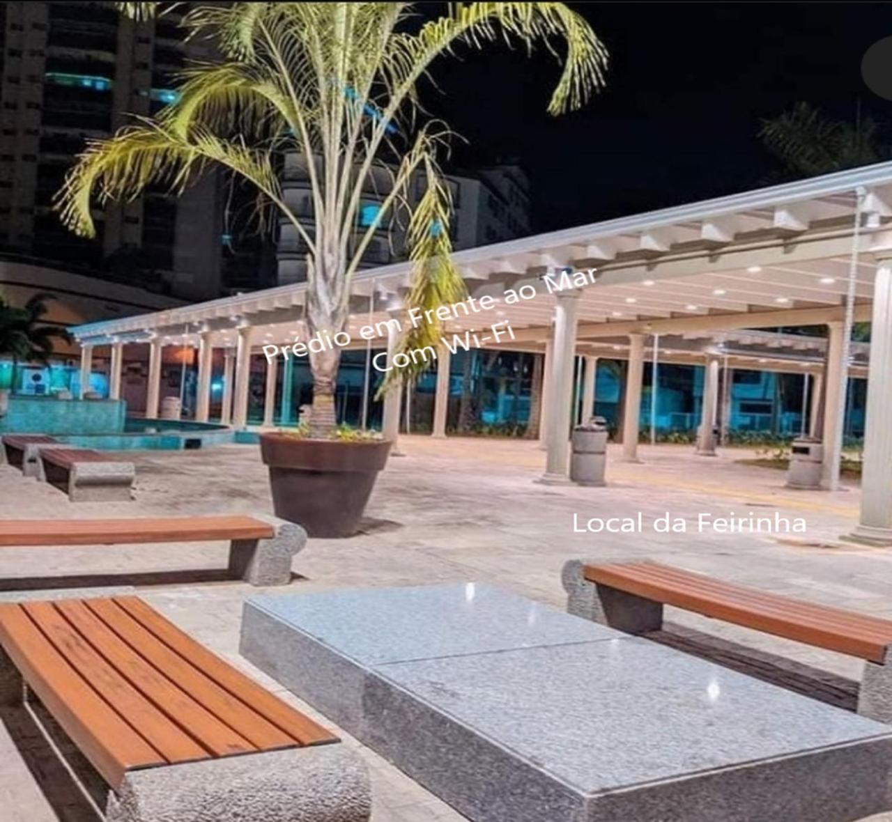 Apartamento Prédio Em Frente Ao Mar Praia Grande  Exterior foto