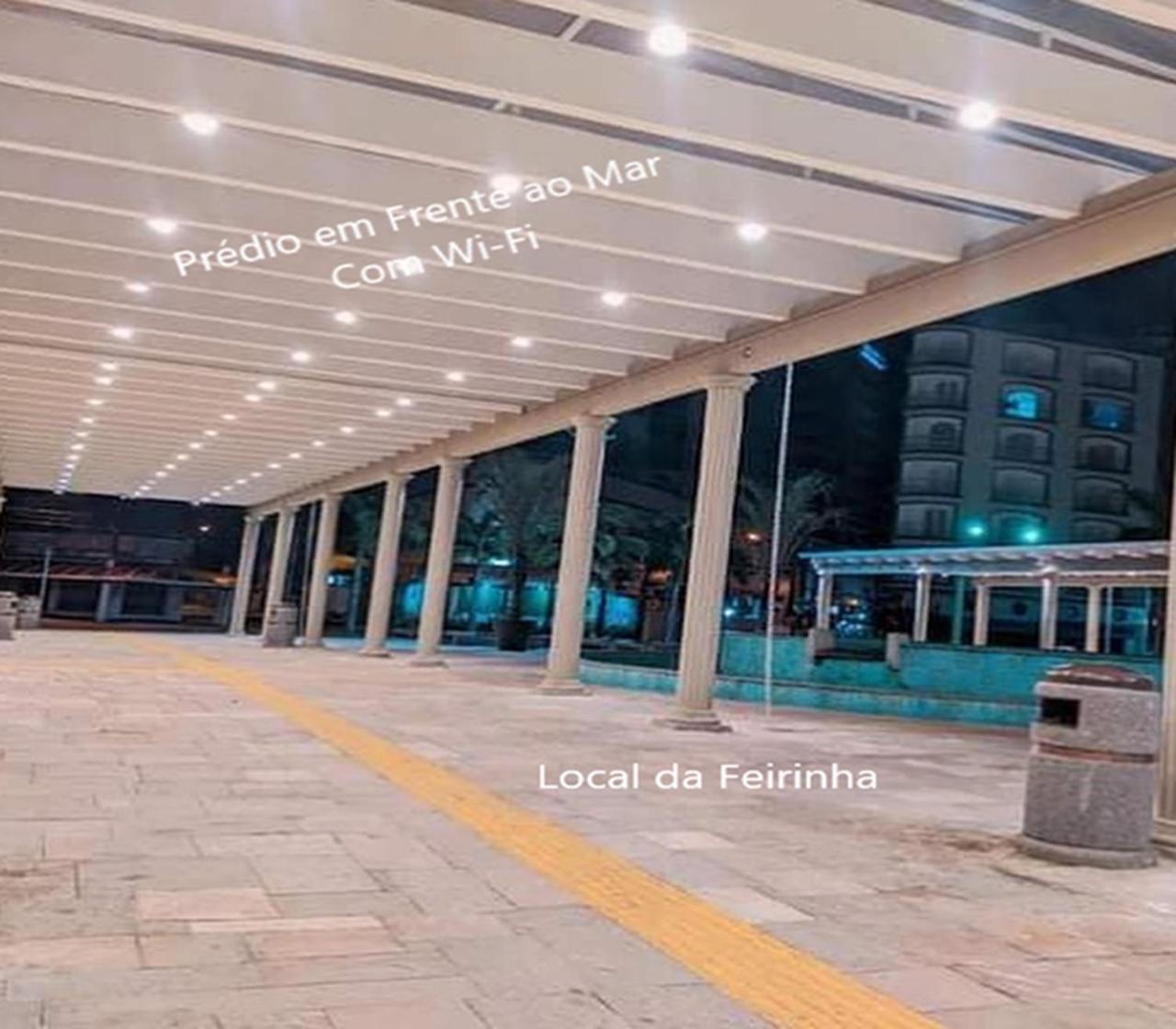 Apartamento Prédio Em Frente Ao Mar Praia Grande  Exterior foto