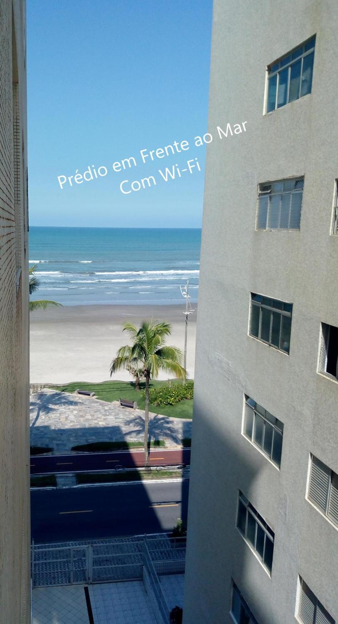 Apartamento Prédio Em Frente Ao Mar Praia Grande  Exterior foto