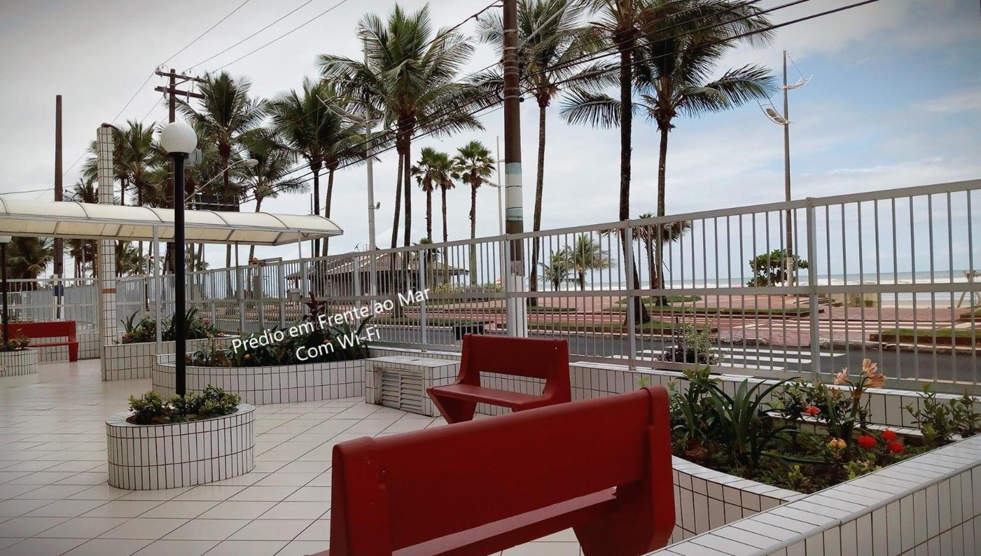 Apartamento Prédio Em Frente Ao Mar Praia Grande  Exterior foto