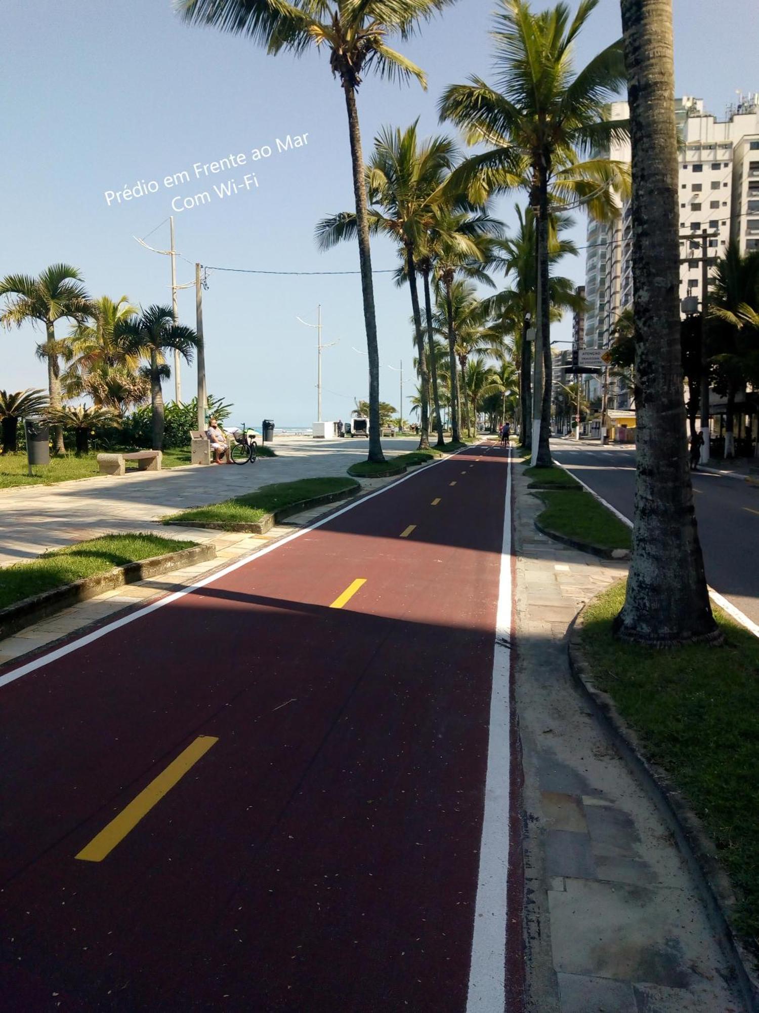 Apartamento Prédio Em Frente Ao Mar Praia Grande  Exterior foto