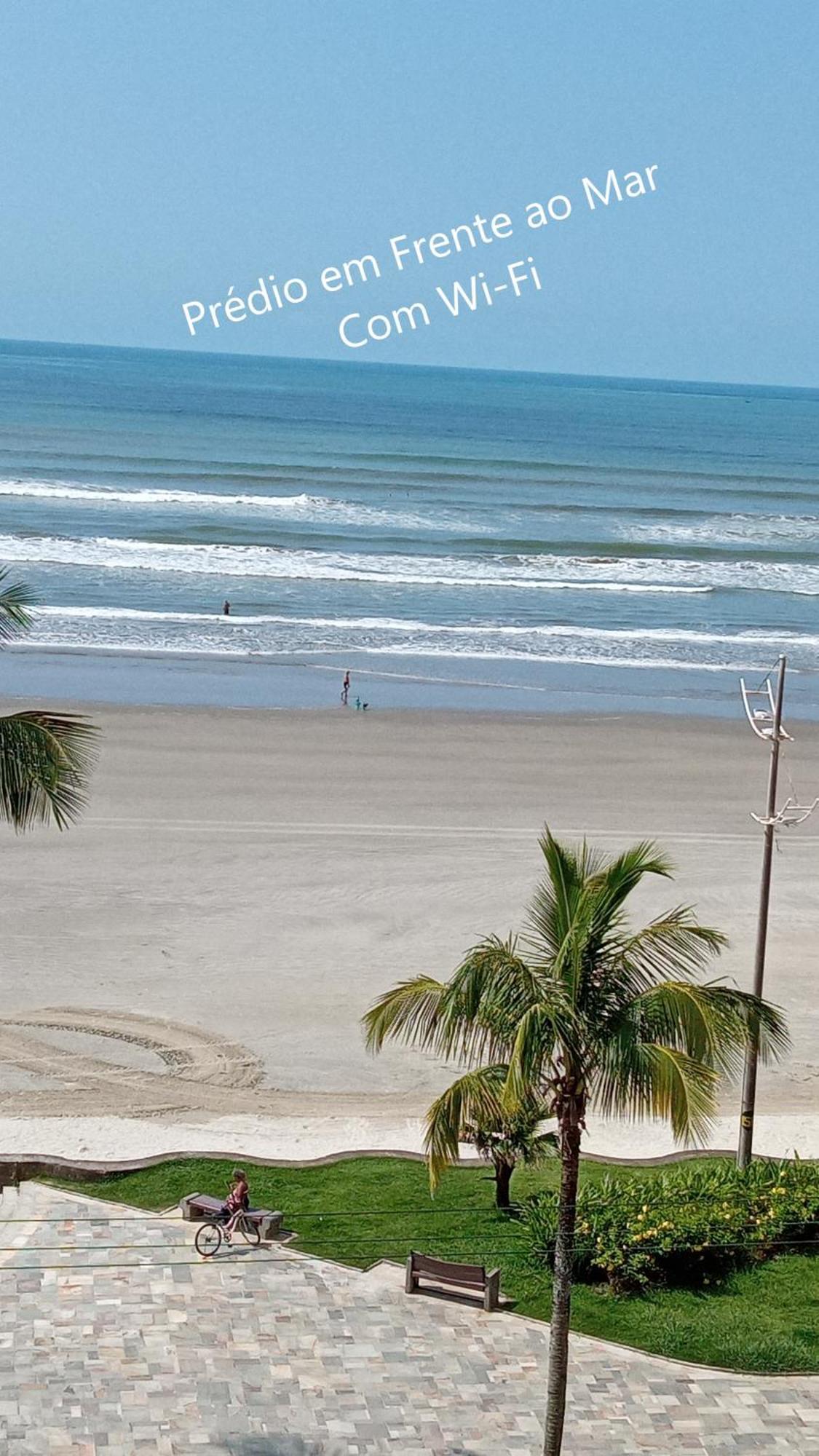Apartamento Prédio Em Frente Ao Mar Praia Grande  Exterior foto