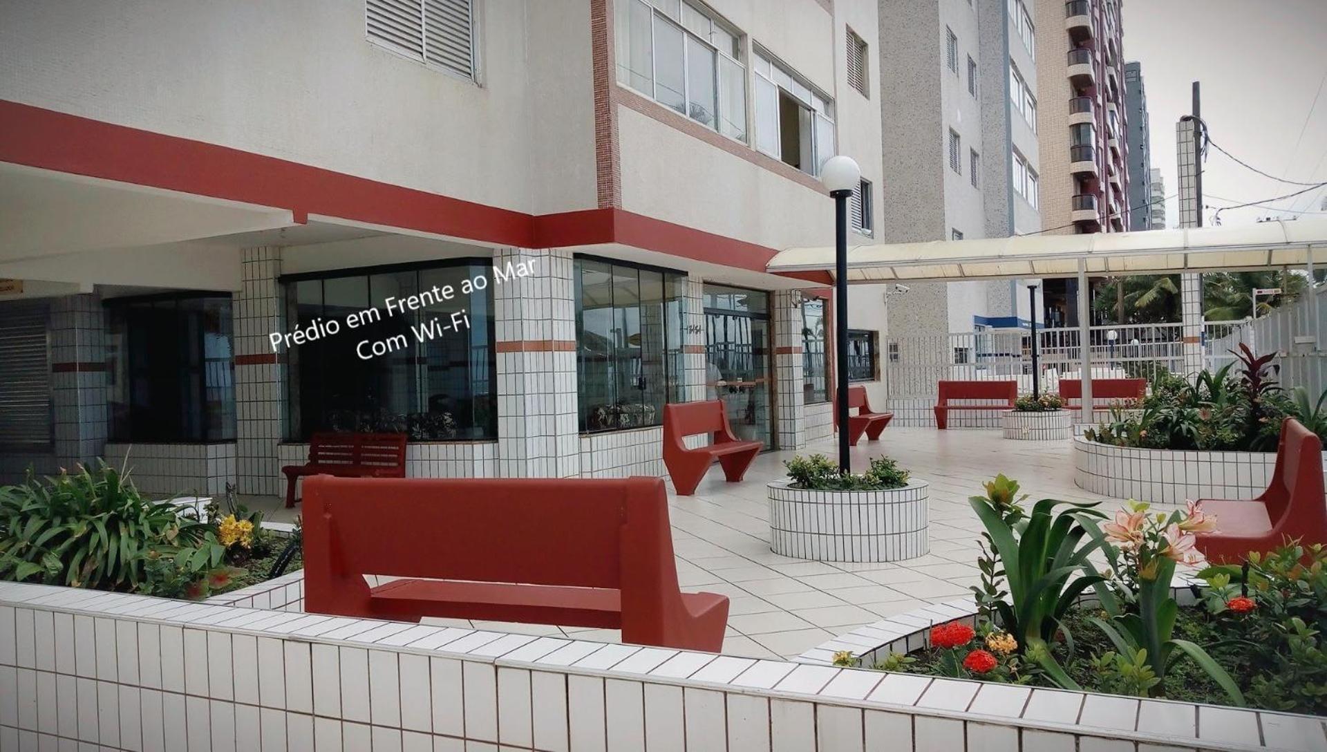 Apartamento Prédio Em Frente Ao Mar Praia Grande  Exterior foto