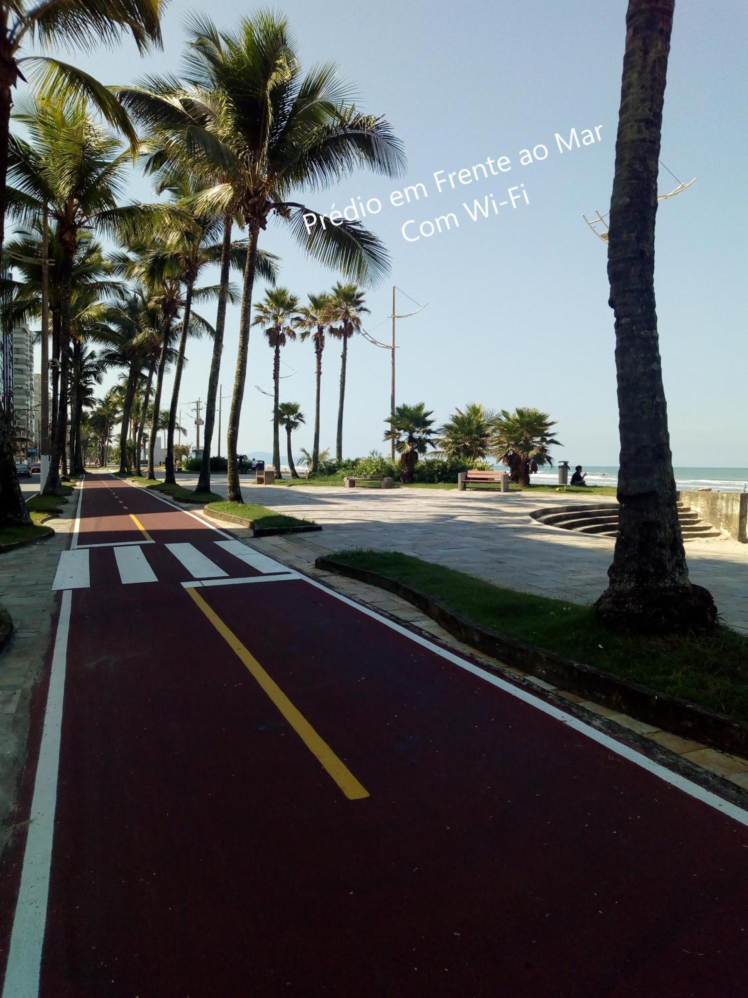 Apartamento Prédio Em Frente Ao Mar Praia Grande  Exterior foto