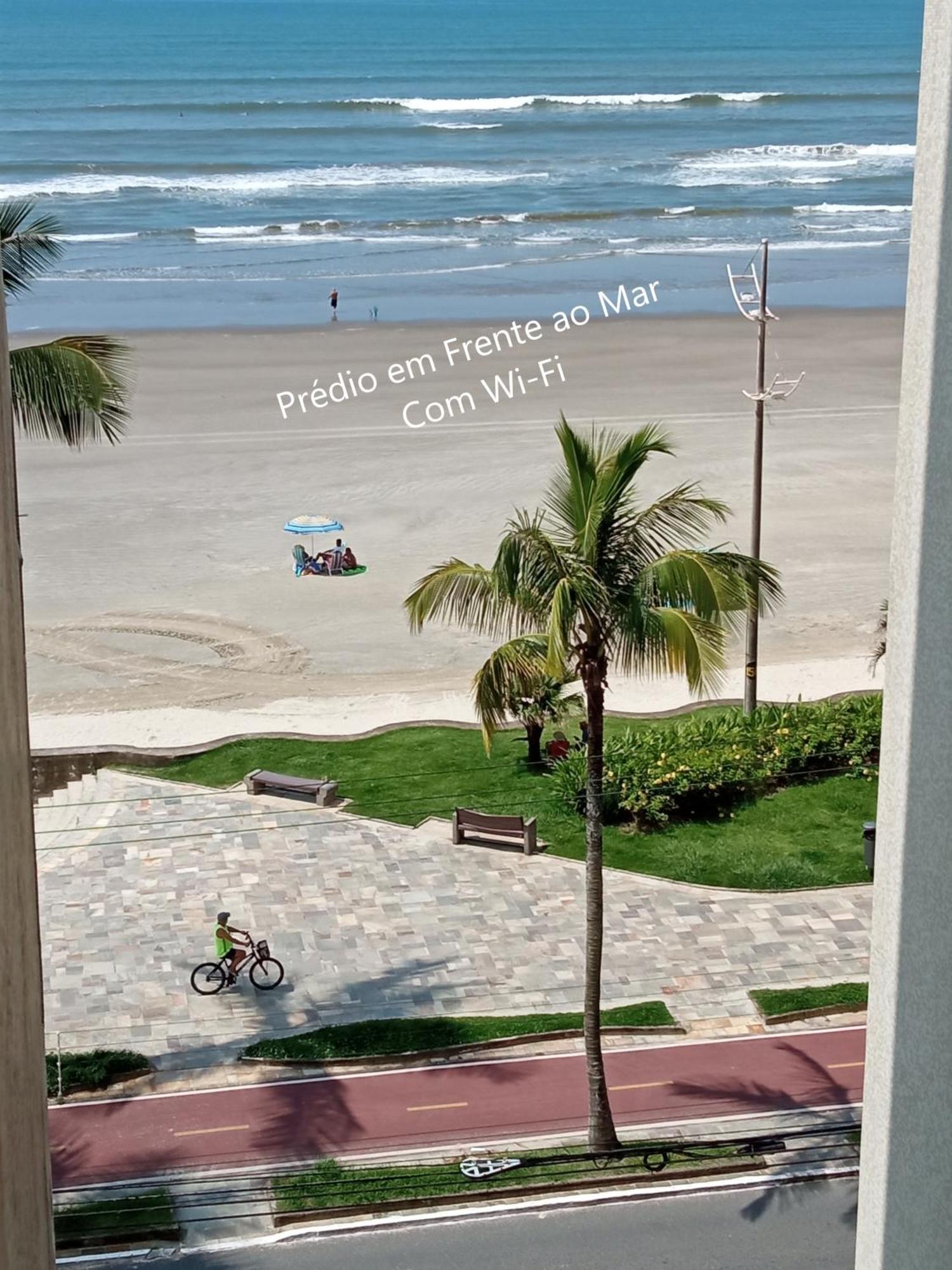 Apartamento Prédio Em Frente Ao Mar Praia Grande  Exterior foto