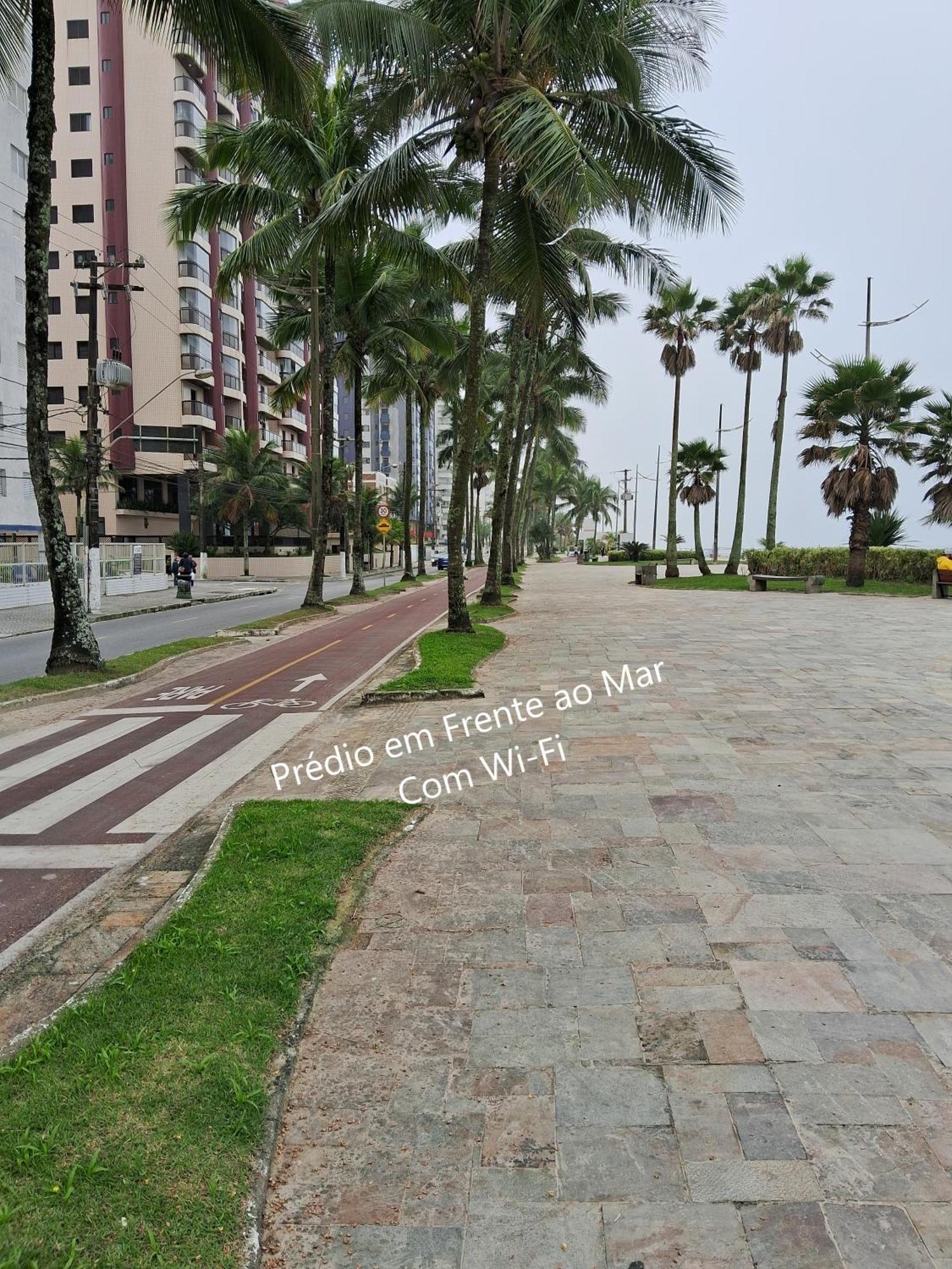 Apartamento Prédio Em Frente Ao Mar Praia Grande  Exterior foto