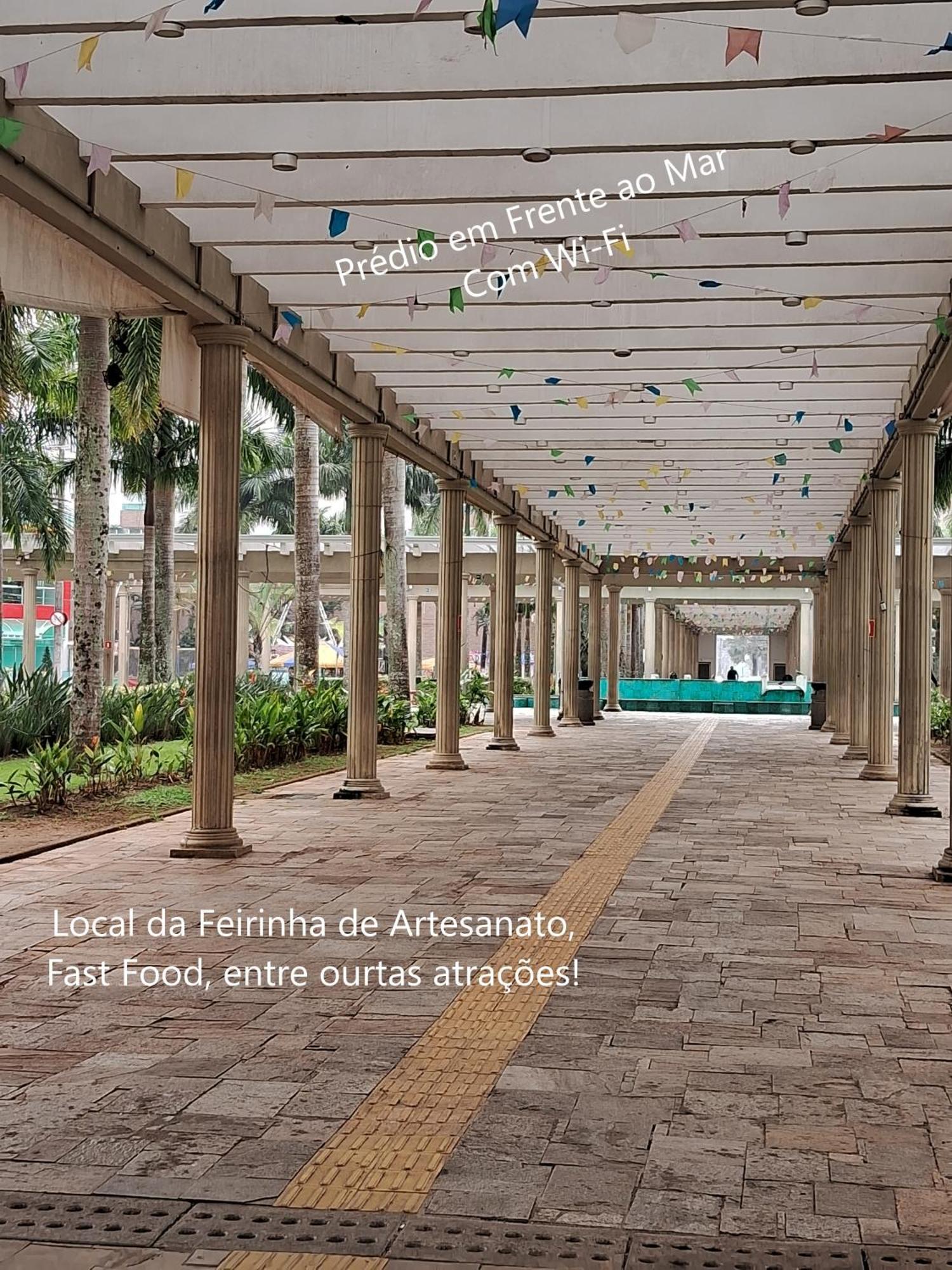 Apartamento Prédio Em Frente Ao Mar Praia Grande  Exterior foto
