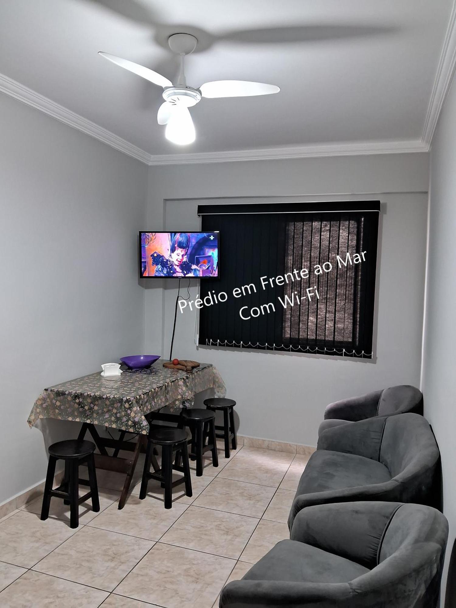 Apartamento Prédio Em Frente Ao Mar Praia Grande  Exterior foto