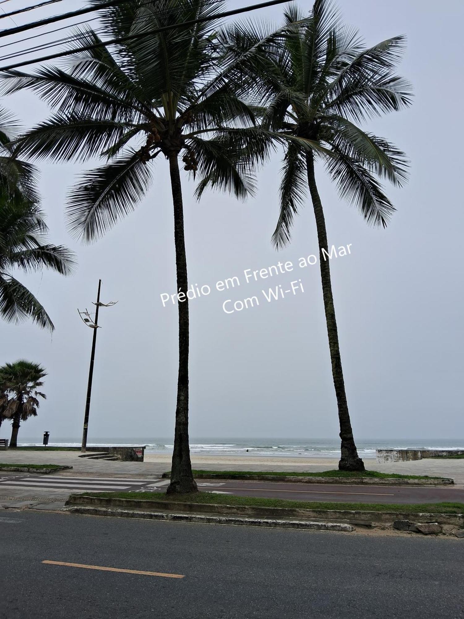 Apartamento Prédio Em Frente Ao Mar Praia Grande  Exterior foto